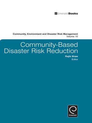 cover image of Community, Environment and Disaster Risk Management, Volume 10